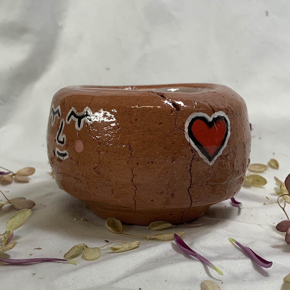 Thumbnail: Cow Print Face Bowl