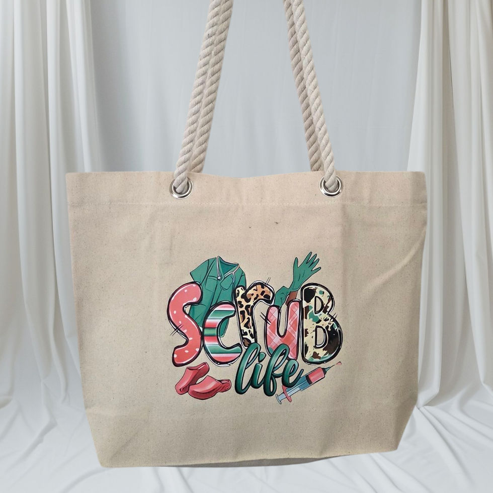 Scrub Life Tote Bag