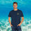 Thumbnail: Navy & Yellow Scuba Station Unisex Cotton T-Shirt