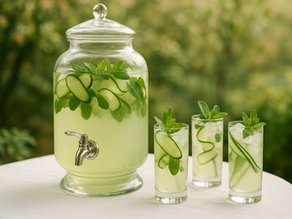 Cucumber Mint Gin Punch