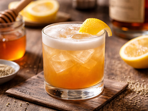 Hemp Honey Whiskey Sour Recipe | Craft Whiskey Sour Twist