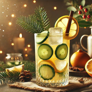 Cucumber Lemon Spritzer Mocktail