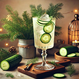 Dill Cucumber Gin Fizz