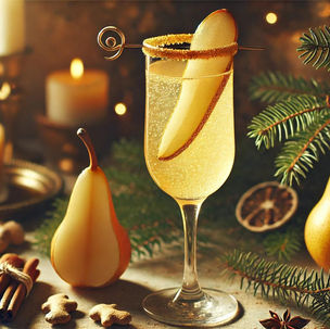 Ginger Pear Sparkler