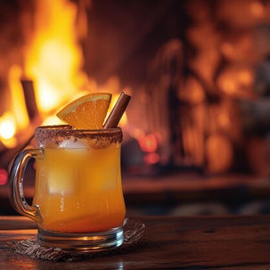 Cinnamon Whiskey Sour