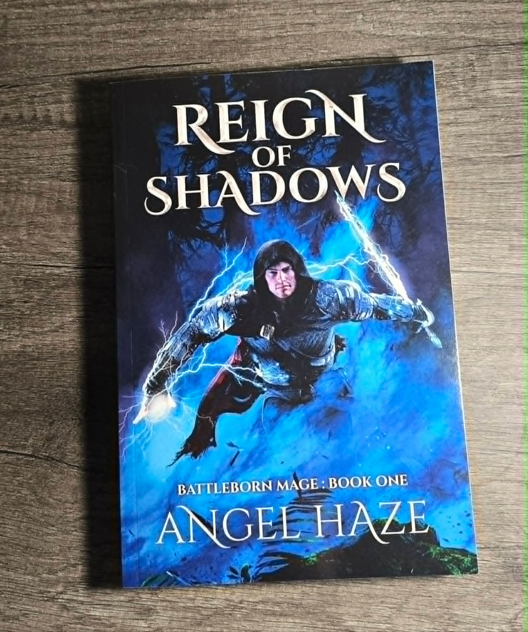 SIGNED - Reign of Shadows (Battleborn Mage, Book 2) - Goblin Press Edition