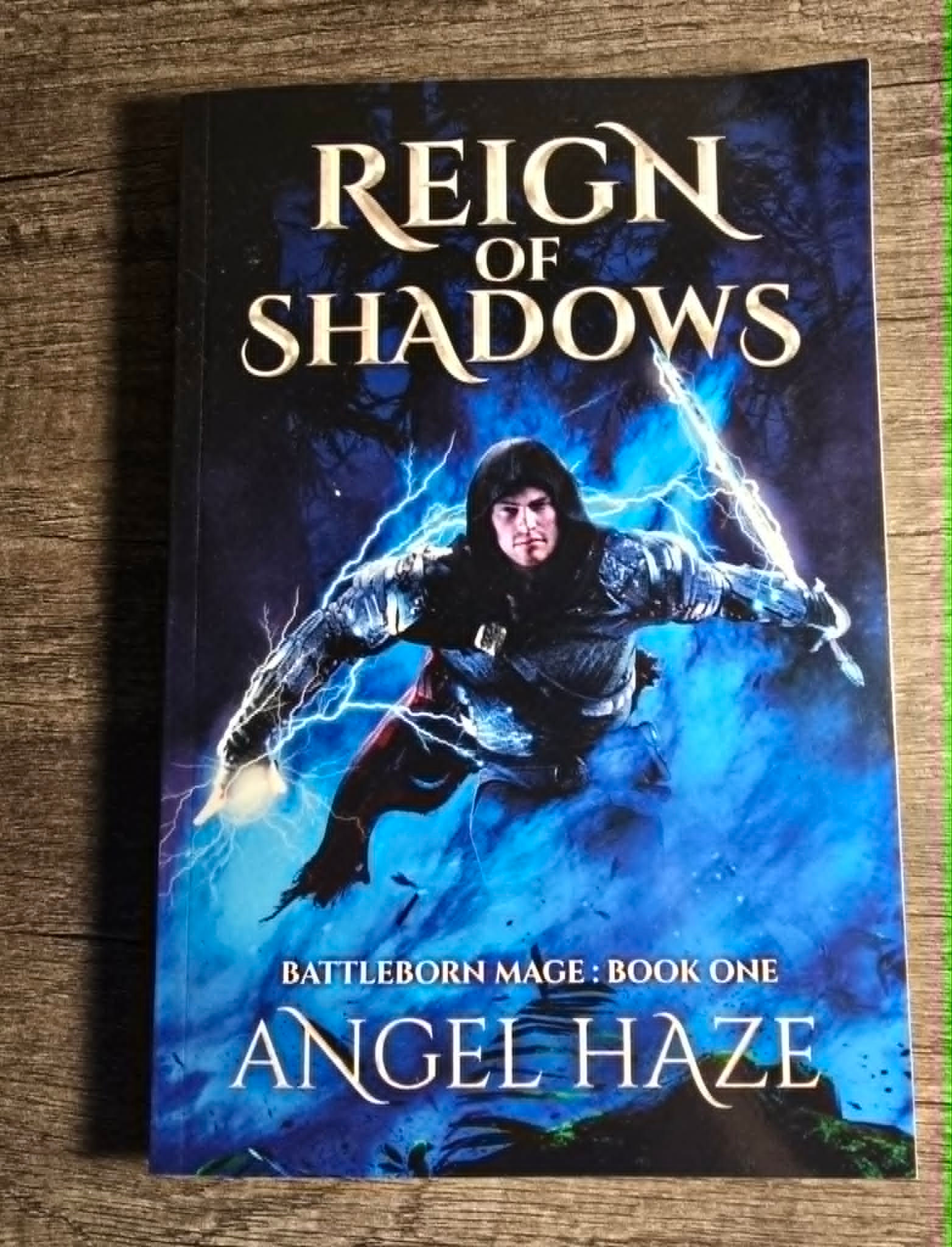 SIGNED - Reign of Shadows (Battleborn Mage, Book 2) - Goblin Press Edition