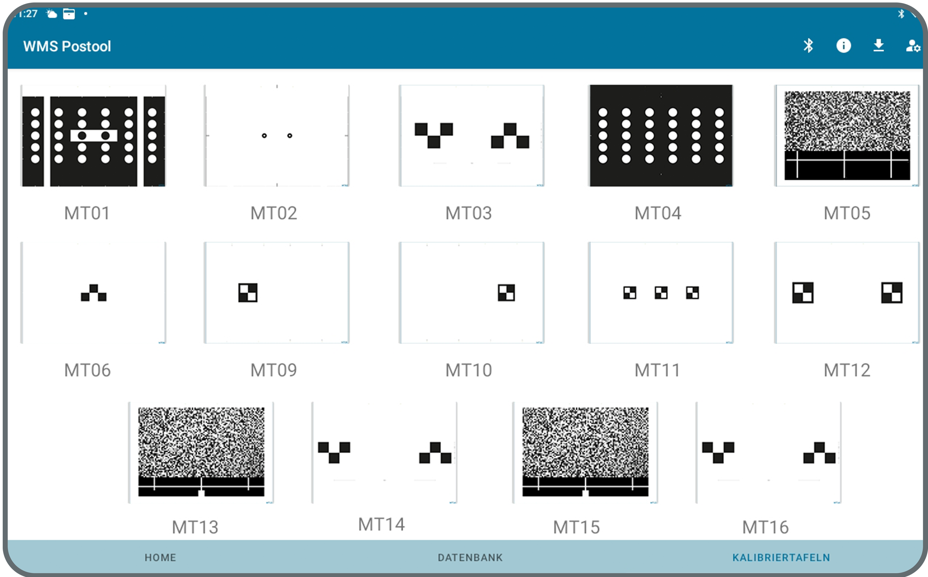 Digitale Targetauswahl des cADas Screen