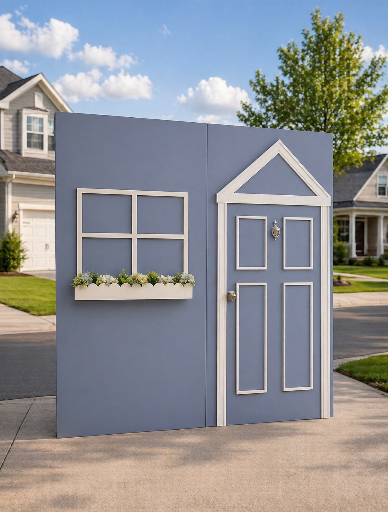 Modular 4x8 Panel House Facade – Customizable Prefab Wall System
