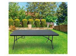 Miniatura: Mesa Plegable  Negra 152 cm