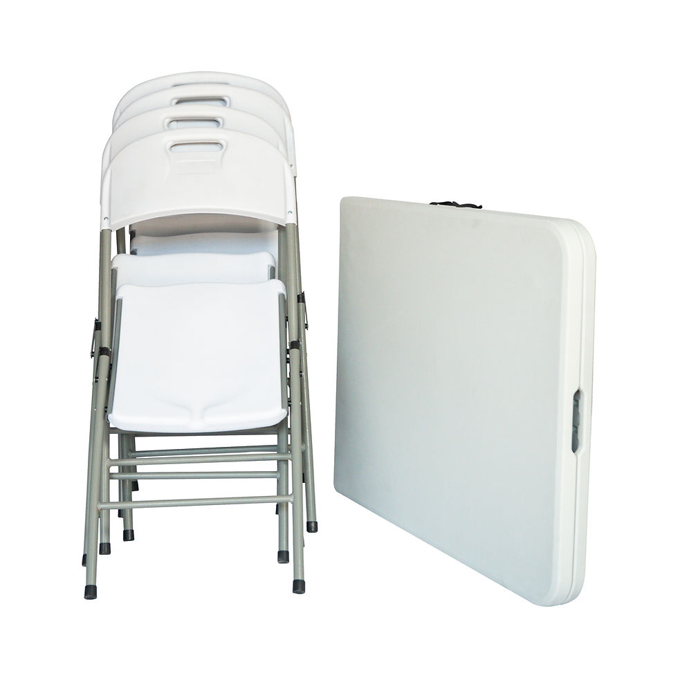 Miniatura: Silla Plegable Blanca