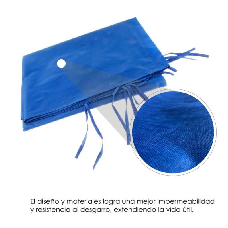 Miniatura: Lona Lateral Azul Toldo 3x3