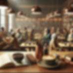 A coffee shop