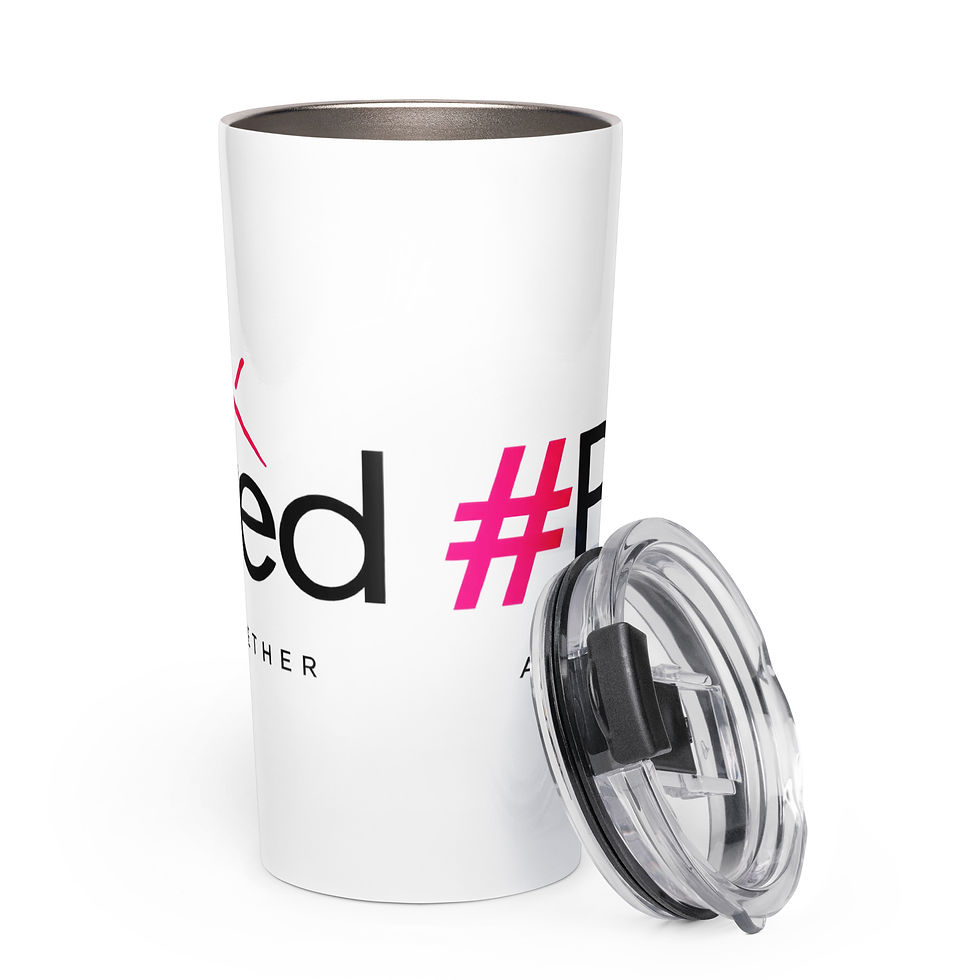 Thumbnail: Tapered stainless steel tumbler