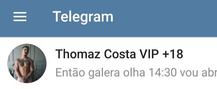 Ex performance Thomas Costa volta produzir conteudo adulto, mas em plataforma diferente.