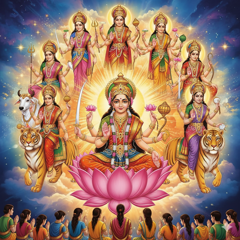 Nine Teachings from Nine Devi for Children