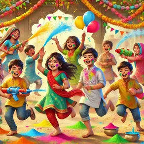 होली पर 10 लाइन (10 Lines on Holi in Hindi)