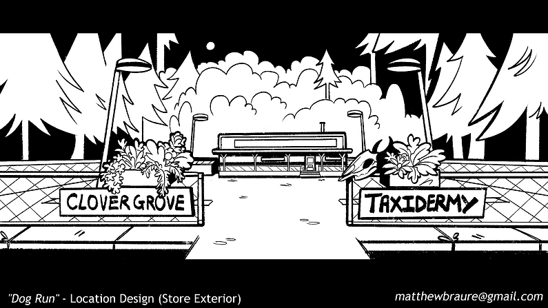 Taxidermy Shop Exterior Location Design
