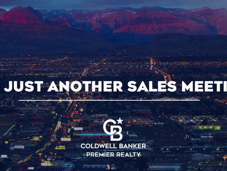 Sales Meeting Invitation: Politics and The Real Estate Professional
