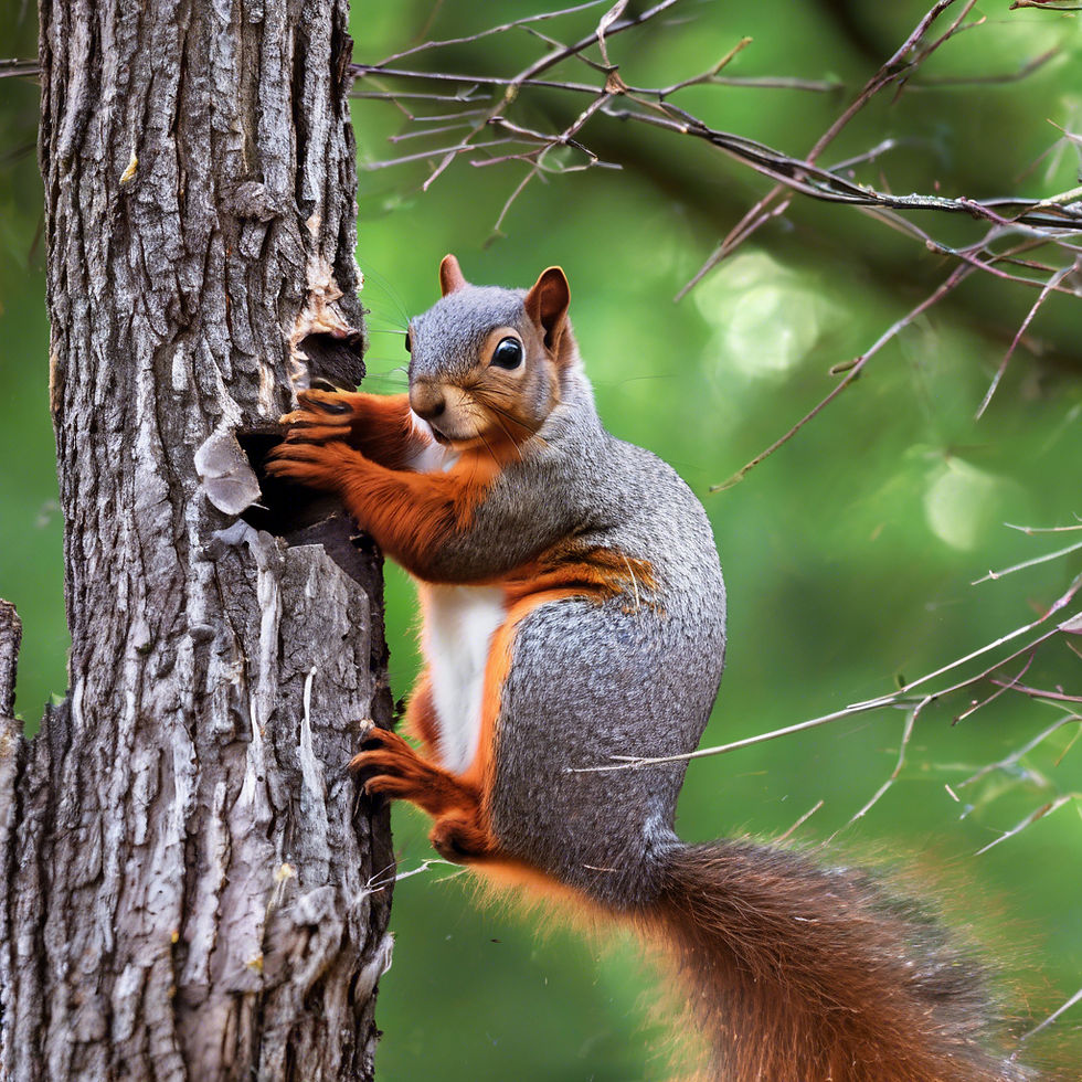 Squirrell removal, Oakland Co., MI