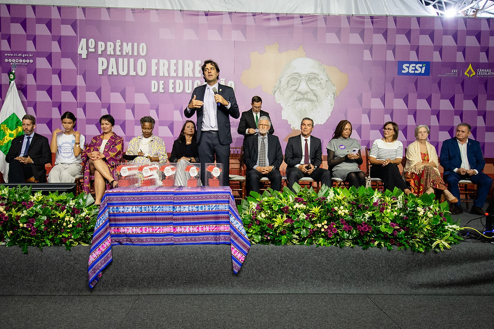 Quarta edição do Prêmio Paulo Freire de Educação reúne comunidade escolar na CLDF em noite de valorização da pública Brasília, 19 de junho