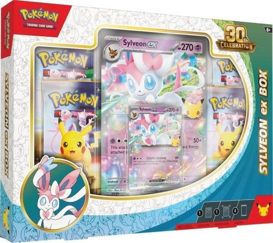 Pokémon - 30th Anniversary: Sylveon ex Box