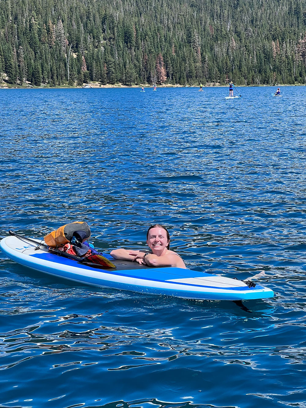 Callie at Paulina Lake.
