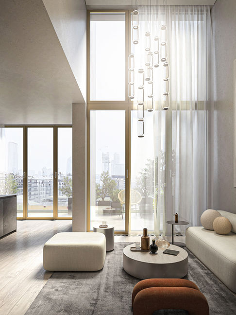 Photorealistic Architectural Visualization for Milan Residence