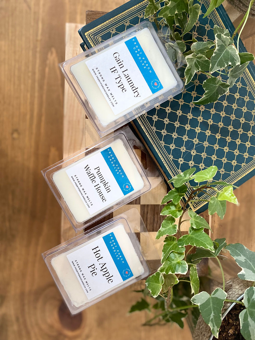 Thumbnail: Banana Nut Bread 6-Cavity Clamshell Wax Melts- You Pick Strength