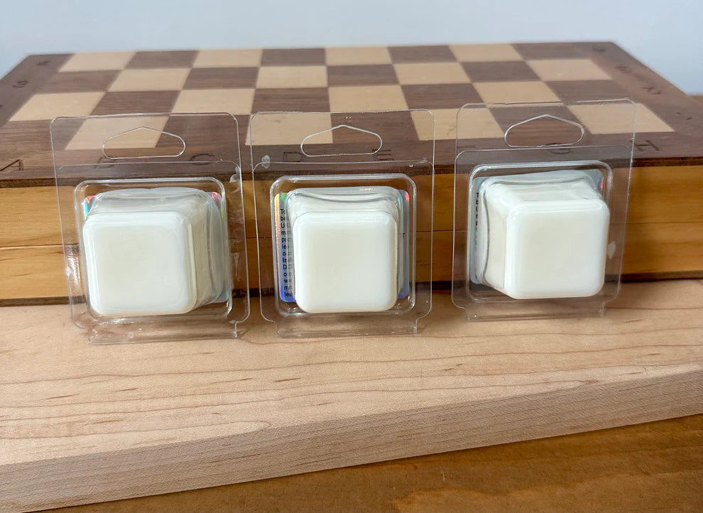 Clean Cotton Linen Single Cube Large Clamshell Wax Melts- You Pick Strength