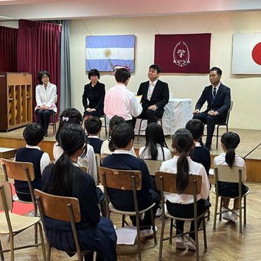 着任式・始業式・入学式を行いました