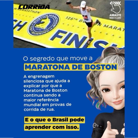 O que move a Maratona de Boston?