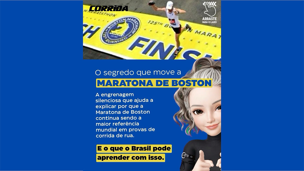 O que move a Maratona de Boston?