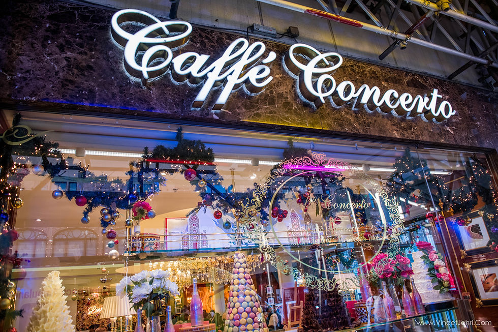 Caffe Concerto, Knightsbridge