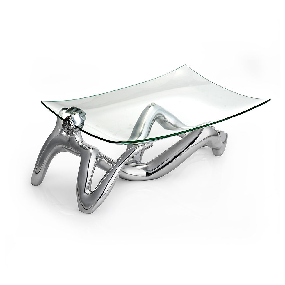Thumbnail: GLASS PLATTER AND STAND - On Show