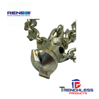 Thumbnail: Renssi metallic drain cleaning chain head