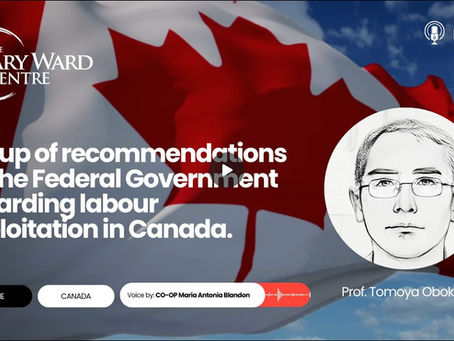 Addressing Labour Exploitation: Our Latest Recommendations to Combat Human Trafficking 2019 - 2024 (Part 2).