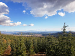 Station de Lure. Alpes-de-Haute-Provence. France. Novembre 2017