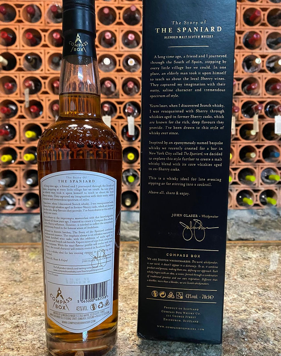 Miniaturbild: Compass Box “The Spaniard”