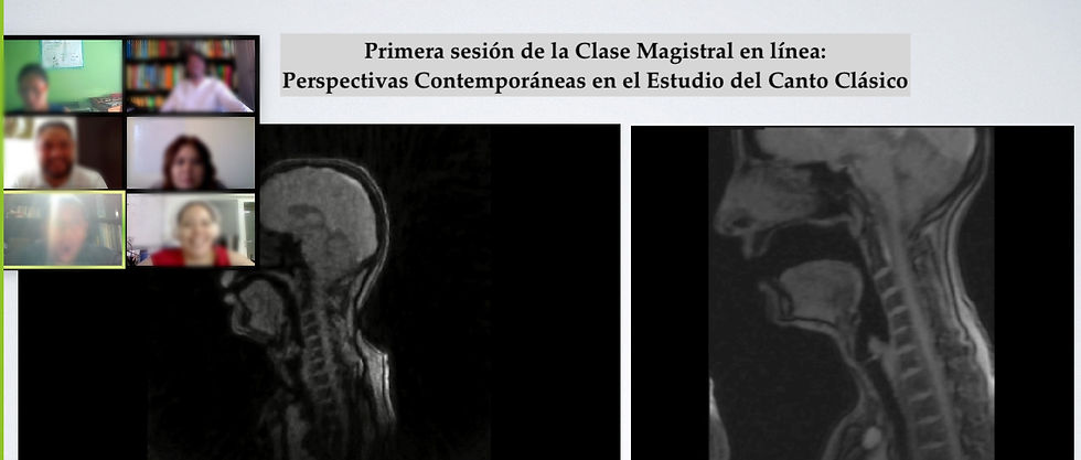 Clase magistral de canto en línea: Perspectivas Contemporáneas en el Estudio del Canto Clásico