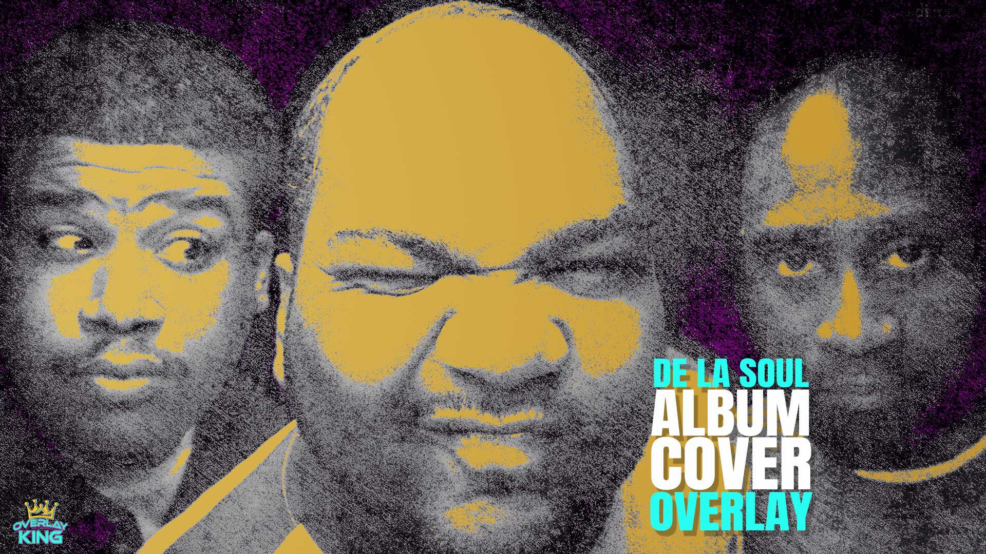 De La Soul Album Cover Overlay