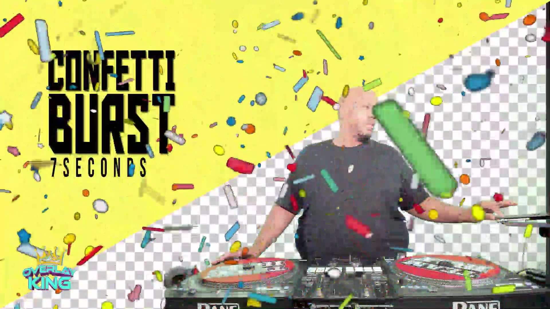 Bursting Confetti Animation