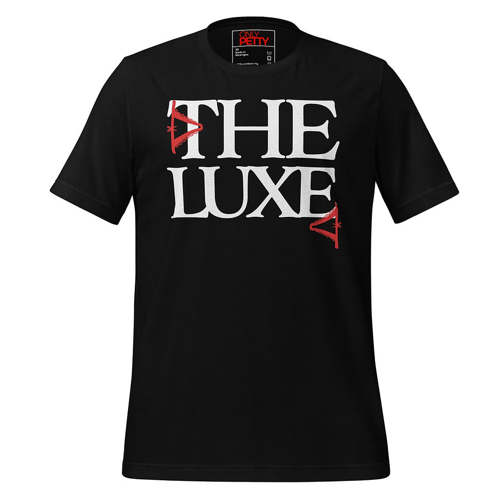 THE LUXE SIGNATURE TEE (WHT)
