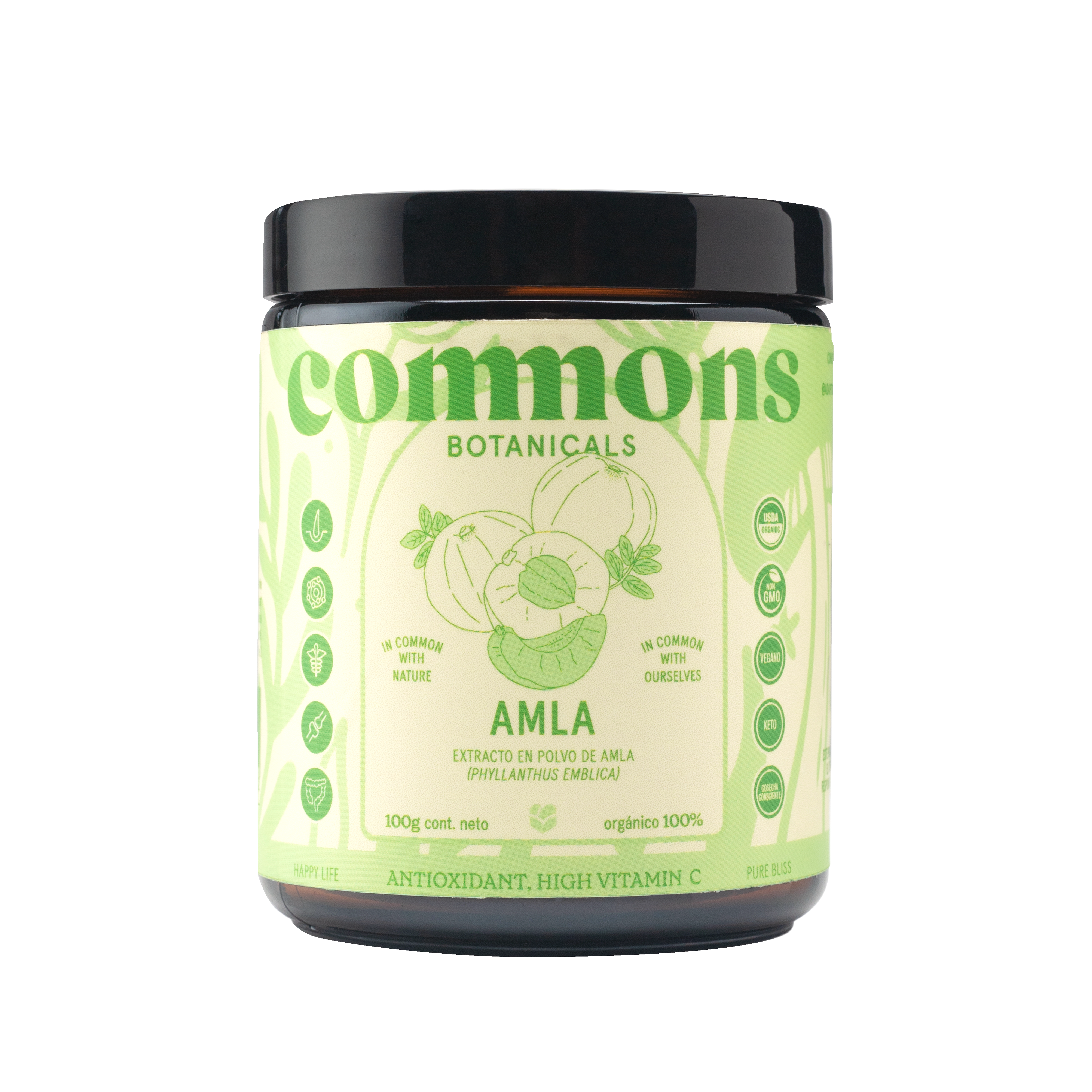 Amla en extracto para inmunidad, antioxidantes y digestión natural