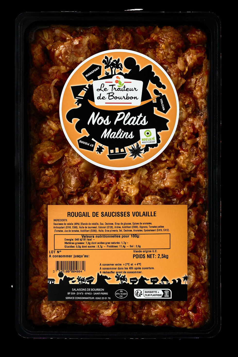 Miniature : Rougail saucisses volaille