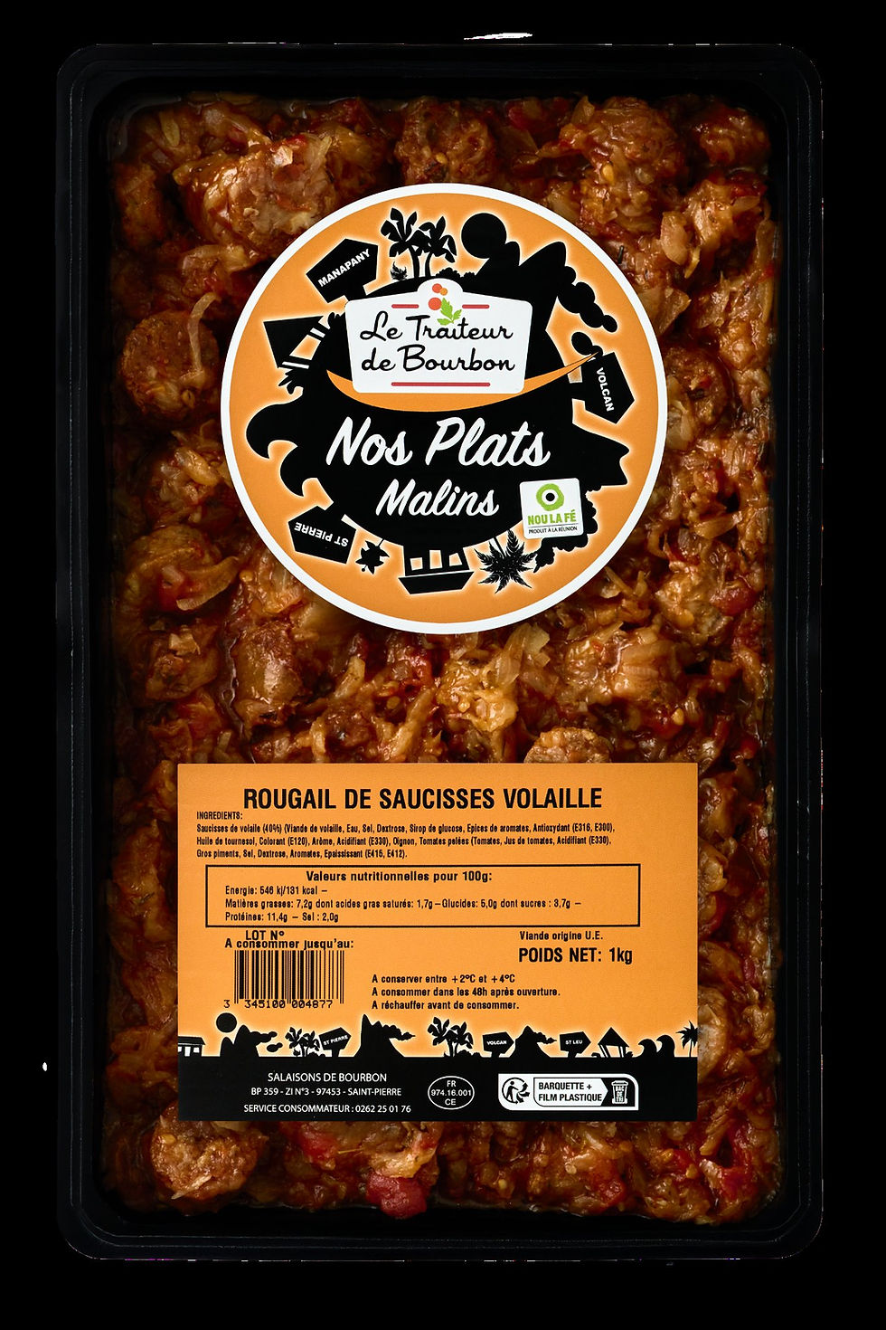 Miniature : Rougail saucisses volaille