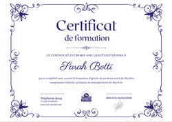 Certificat de formation MyoYin Yoga