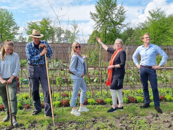 Velddiner in moestuin Landgoed Zuylenstein voor verbinding en bewustwording