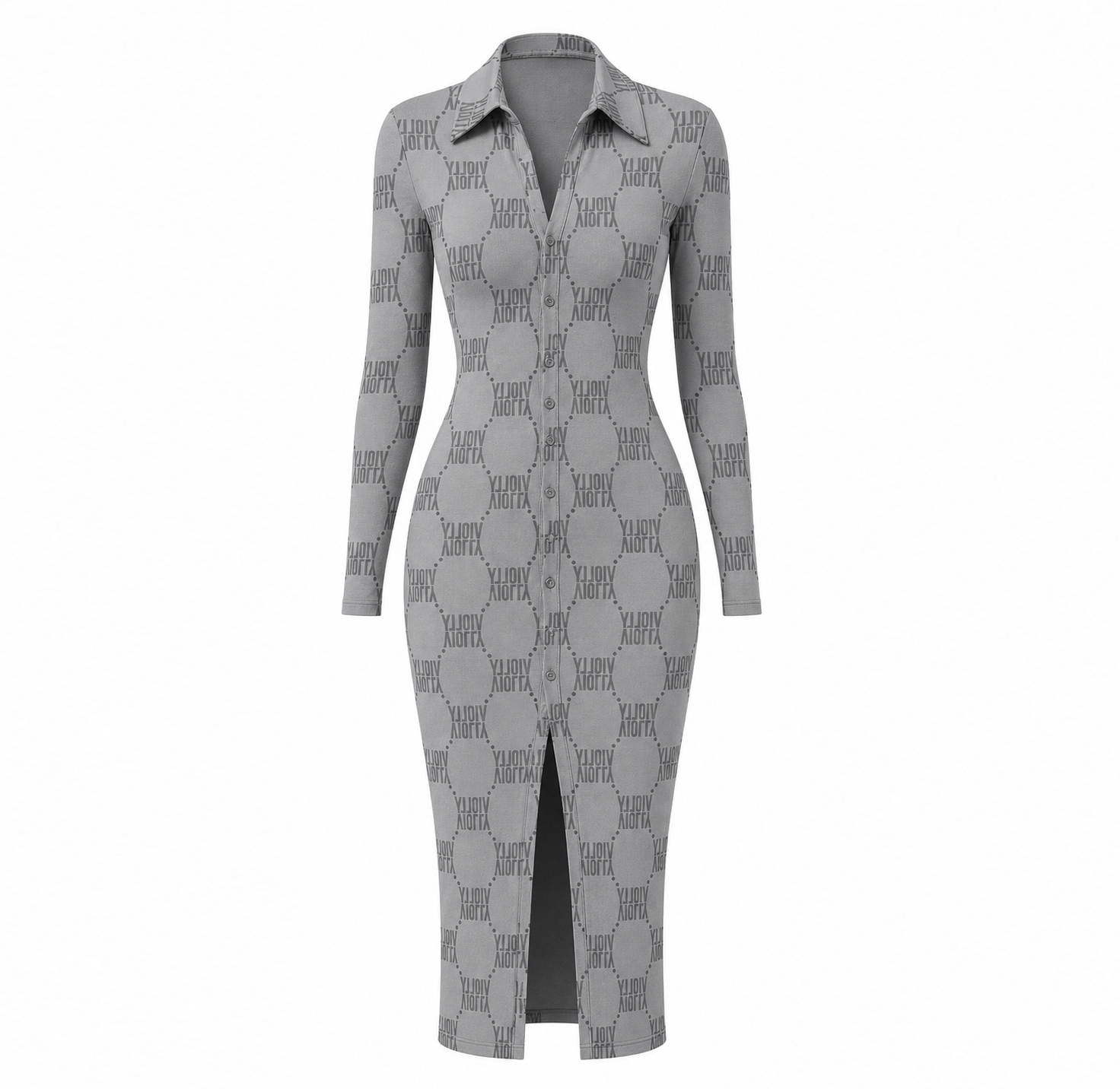 VESTIDO CAMISA MIDI NERO