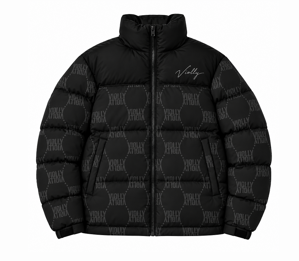 Miniatura: JAQUETA PUFFER MASCULINA NERO